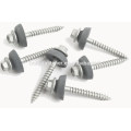 HDG hexagon metal roofing screws for wood 2-12 mm,galvazined roofing slfe drilling screws